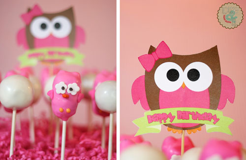 Owl Cake Pops