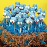 Owl and Blue Bird Cake Pops