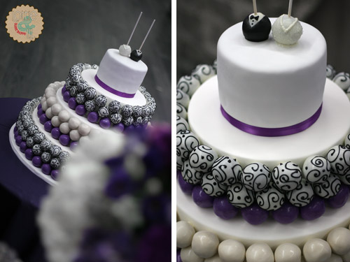 Cake Pop Wedding Cake